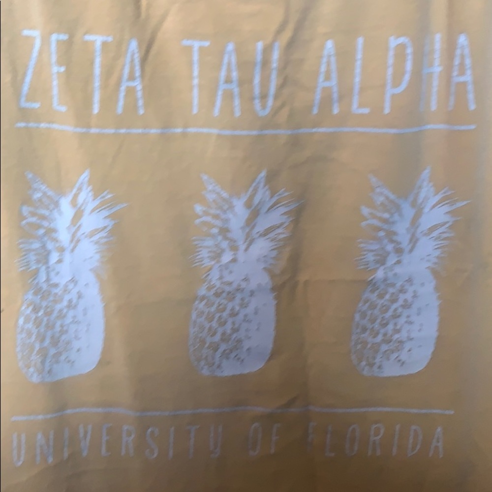 UF Zeta Tau Alpha Comfort Colors Tank Top